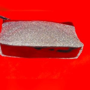 Lancome silvery shimmery mini bag/clutch